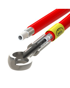 Nissan 200SX S13 SR20 2.0 1990-1994 Right Hand Drive Flexible Clutch Line (Master Cylinder to Slave Cylinder) HEL Stainless Steel Braided