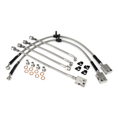 Honda Civic FN2 2.0 Type R 2006- Brake Lines HEL Stainless Steel Braided